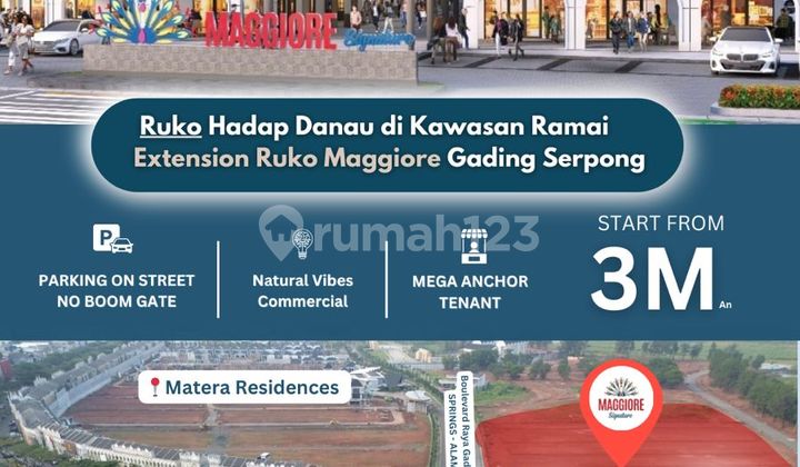 Maggiore Signature Premium Big Komersil Hadap Danau Pasti Soldout