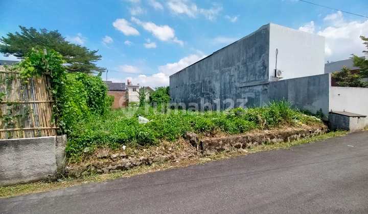 Tanah Siap Bangun Jalan 2 Mobil Di Cisaranten Kulon Arcamanik