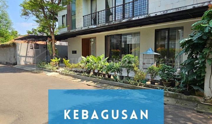 Rumah Cantik 3 Lantai Ada Swimming Pool Kebagusan Dalam Townhouse 1