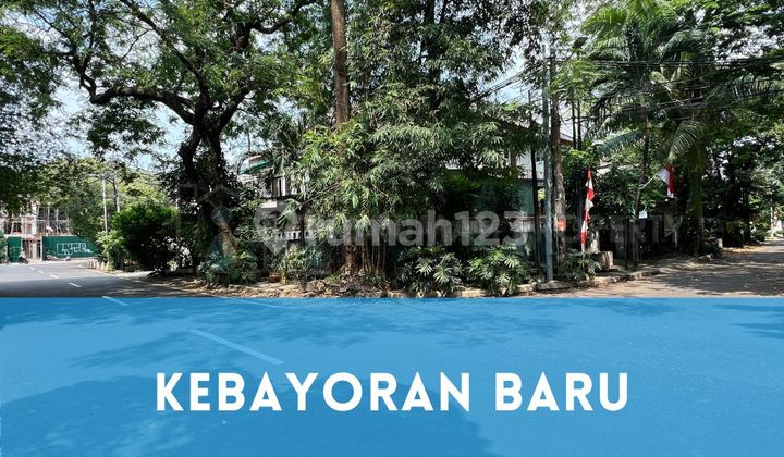Rumah Hook Panglima Polim Kebayoran Baru Bisa Untuk Hunian atau Komersil