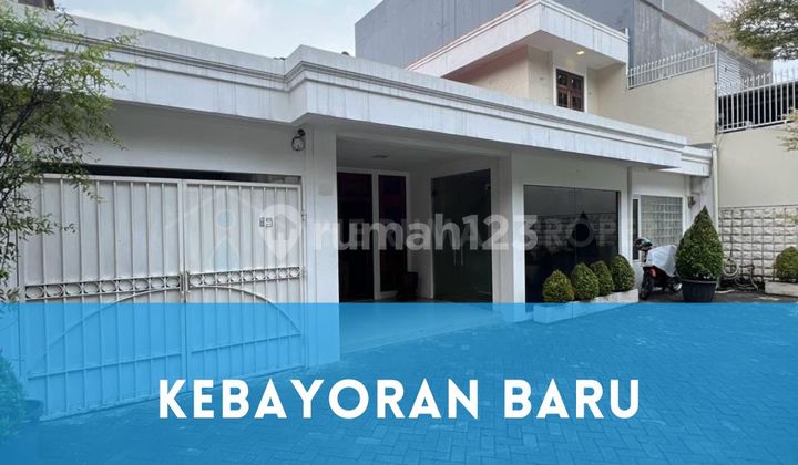 Rumah Komersil Jalan Suryo Kebayoran Baru Dekat Senopati dan SCBD Jakarta