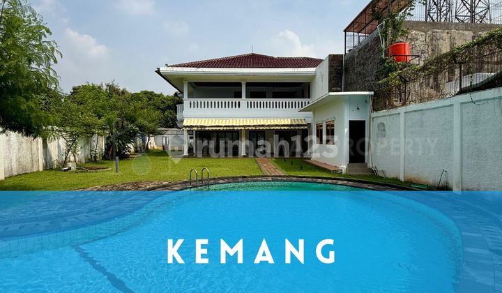 Rumah Kemang Dalam Area Private Pool Tanah 1300 Meter