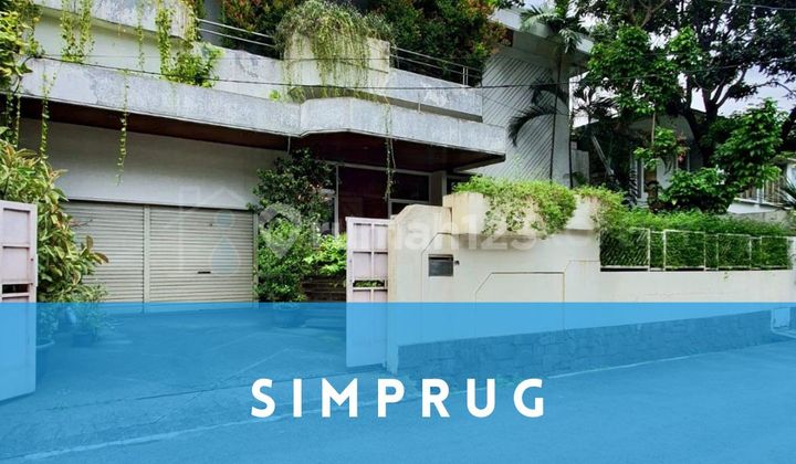 Rumah Komplek Elit Simprug Jakarta Selatan