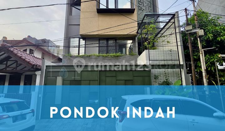 Rumah Baru Modern 3 Lantai Pondok Indah Jaksel