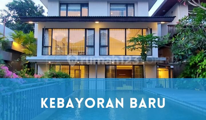 Luxury House for Rent in Kebayoran Baru With Swimming Pool
