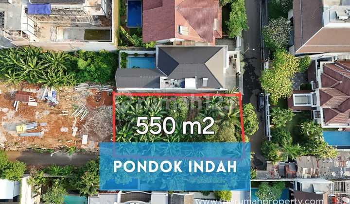 Tanah Hook Harga NJOP di Pondok Indah Jaksel Super Murah