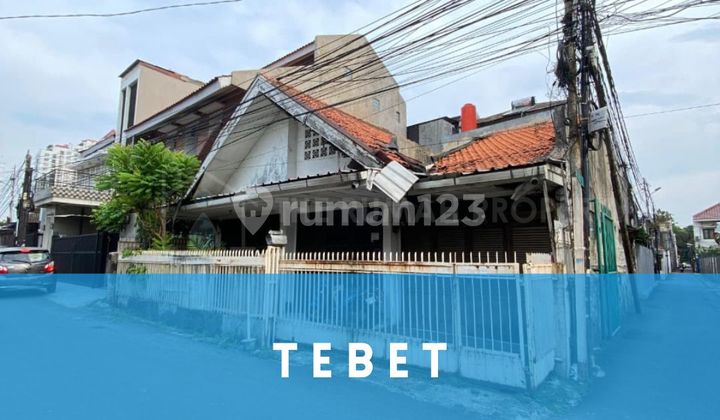 Rumah Hitung Tanah Tebet Akses Jalan 2 Mobil Dekat Rs Brawaijaya Tebet dan ke Mal Kokas