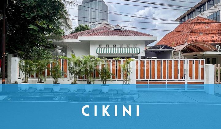Rumah Cikini Menteng Jakpus Zona Komersil Unit Bagus