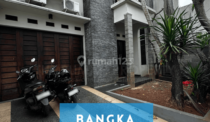 Rumah Modern Tropis 2 Lantai Bangka Kemang 1