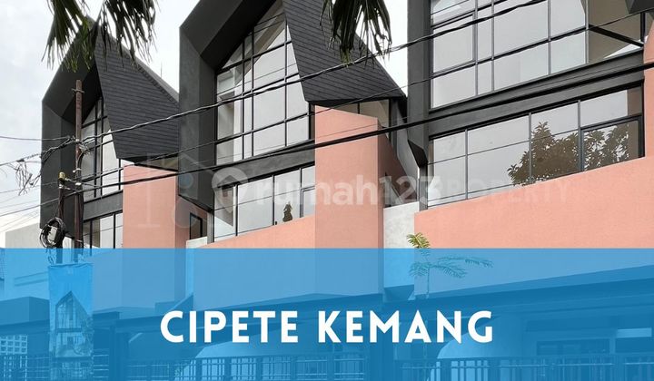 Nice House Kemang Cipete New Unit Modern Design 3 Floors