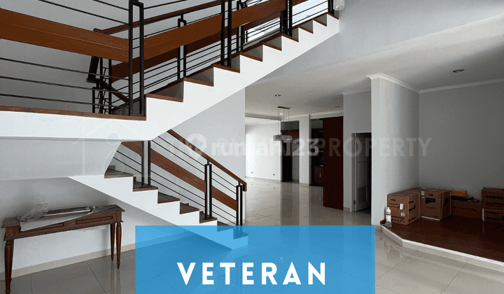 Rumah Dijual Veteran Jakarta Selatan Dalam Komplek Unfurnished 1