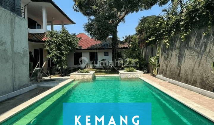 Rumah Private Pool Dijual Kemang Timur Hunian Satu Setengah Lantai 1