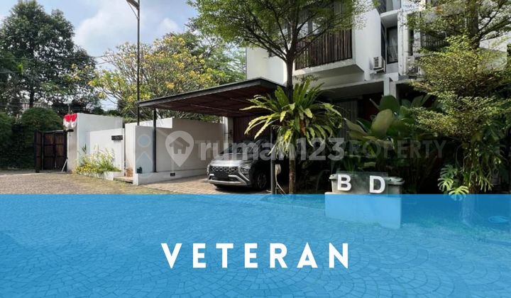 Townhouse Komplek Exclusive Veteran Jakarta Selatan Dekat ke PIM