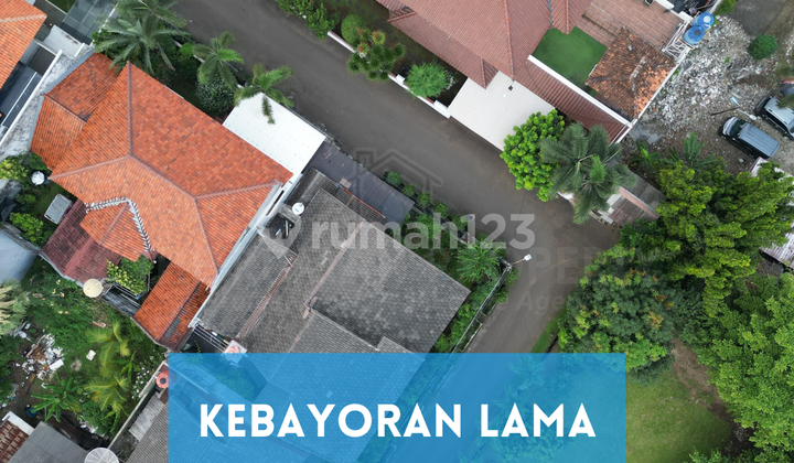 Rumah Cantik Dengan Rooftop Dalam Komplek Permata Hijau 2 Keb Lama
