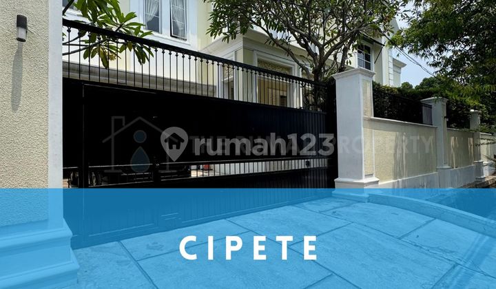 Rumah Kolonial Klasik Cipete Dekat MRT Cipete Raya