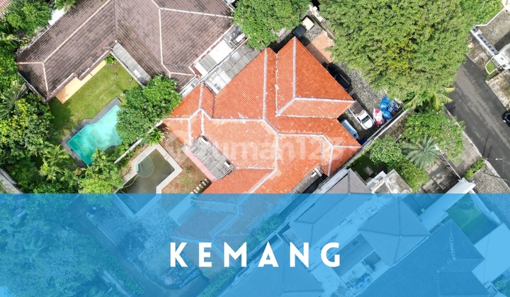 1-Storey House in Kemang Dalam, South Jakarta, Prime Location