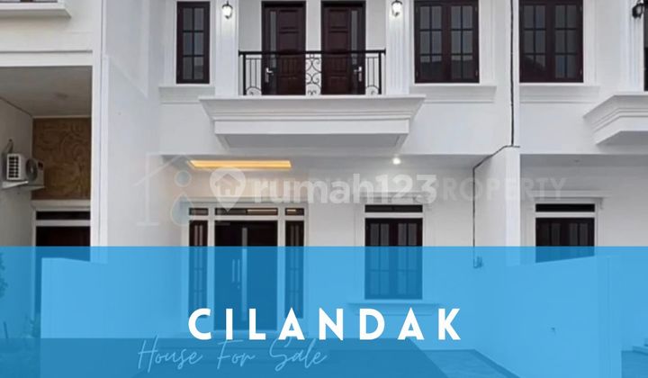 Rumah Modern Minimalis Dalam Cluster di Cilandak Jaksel