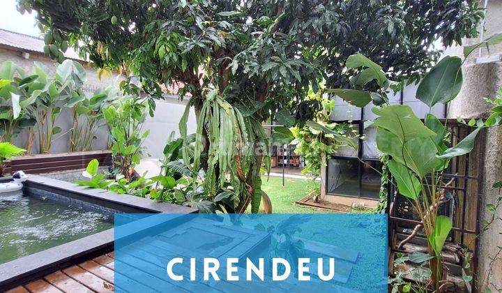 Rumah Apik Dan Etnik Cirendeu Ada Kids Pool Dan Halaman Cantik 1