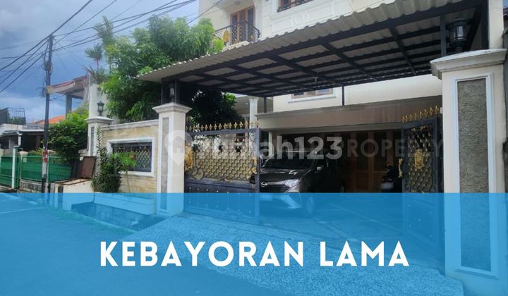 Rumah Permata Hijau Area Kebayoran Lama With Mini Pool Unit Siap Huni
