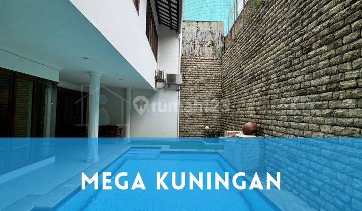 Rumah Modern Disewakan di Denpasar Mega Kuningan Private Pool 1