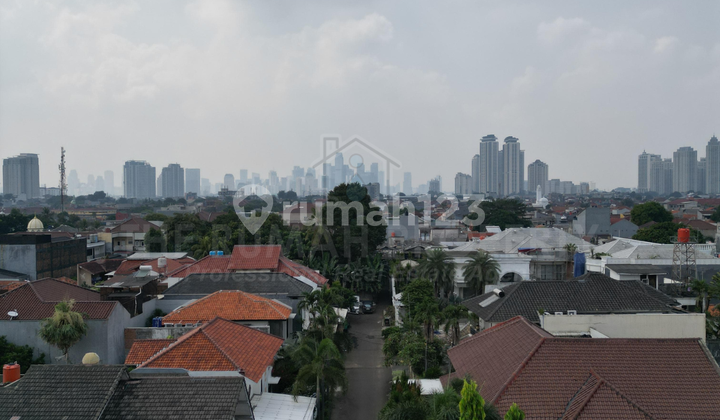 Rumah Cantik Dengan Rooftop Dalam Komplek Permata Hijau 2 Keb Lama 2