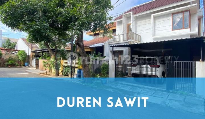 Rumah Duren Sawit Jaktim Dalam Komplek Jalan Lebar One Gate System dan Kemanan 24 Jam