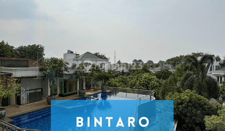 Rumah Mewah Pool Nuansa Villa Dalaam Komplek Bintaro Jaksel 1