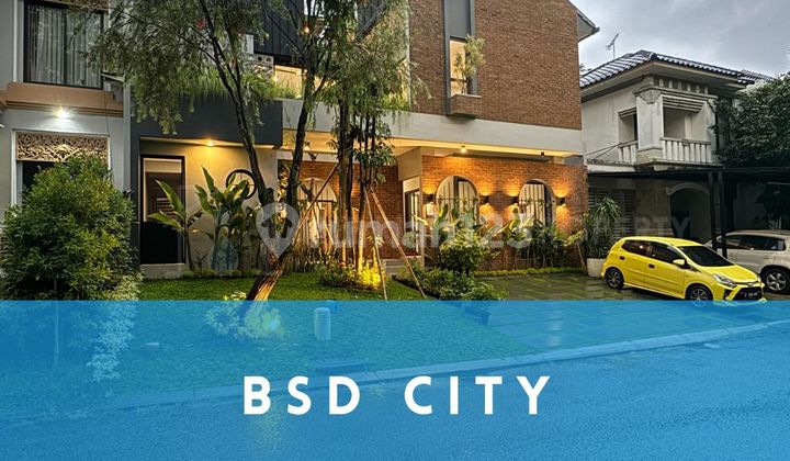 Rumah Baru Unit Bagus Dalam Cluster Perumahan BSD City