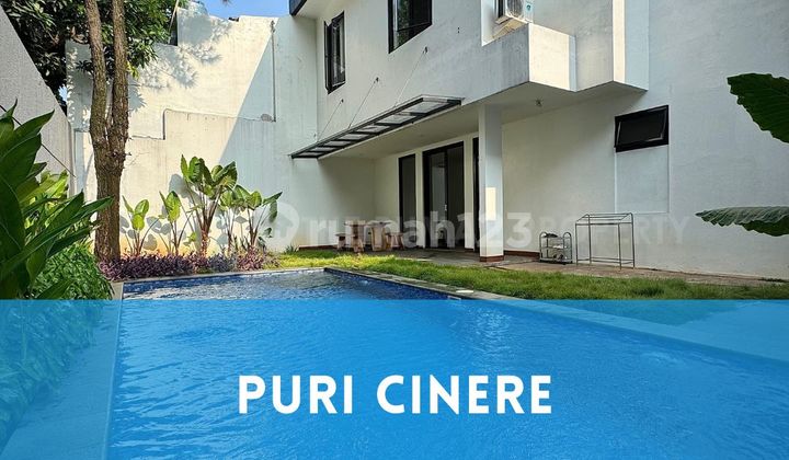 Nice Modern House Private Pool Puri Cinere Complex.