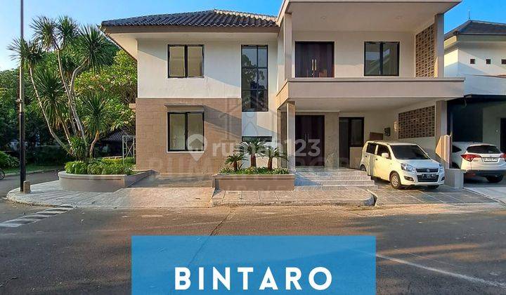 Rumah Baru Posisi Hoek Dalam Komplek One Gate System Bintaro Sektor 9 Tangsel 1