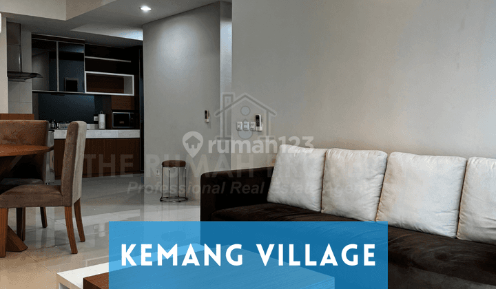 Apartemen Kemang Village Murah 2 BR Full Furnish Best View 1