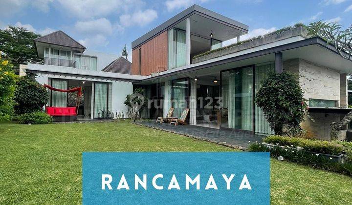 Rumah Hoek Bagus Tanah Luas Dan Open Space Besar Rancamaya Bogor 1