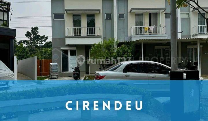 Town House Siap Huni Dalam Cluster Posisi Hoek Fasilitas Lengkap Cirendeu Tangsel 1