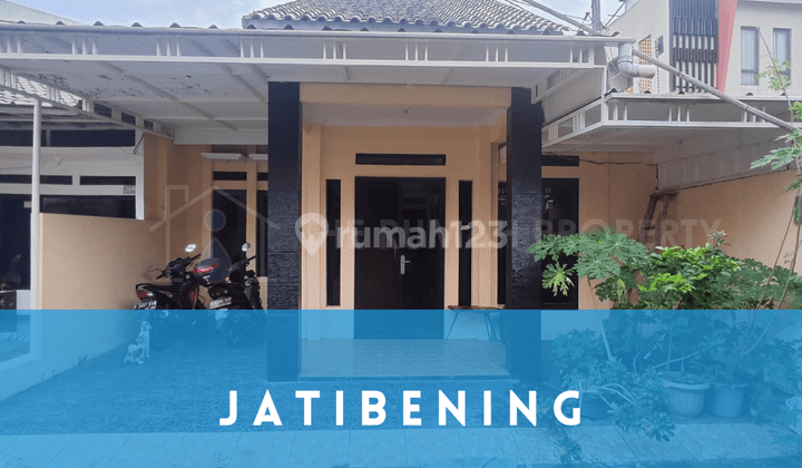 Rumah Modern Minimalis 1 Lantai Terawat Jatibening Bekasi 1