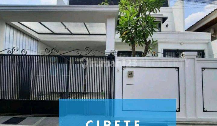 Rumah Modern Classic 2 Lantai Terawat Kawasan Prime Cipete Jaksel 1