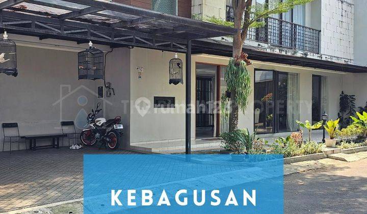 Town House Terawat Dalam Cluster With Pool Semi Furnished Kebagusan Jaksel 1