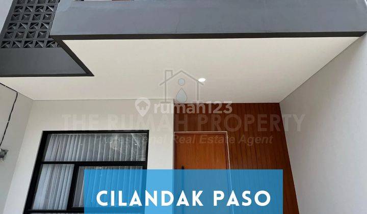 Rumah 2 Lantai Fully Furnished Dalam Cluster SHM Cilandak Paso Jaksel 1