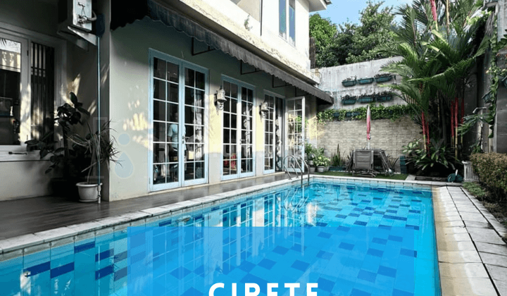 Rumah Mewah 2 Lantai With Pool Kawasan Prime Cipete Kemang 1