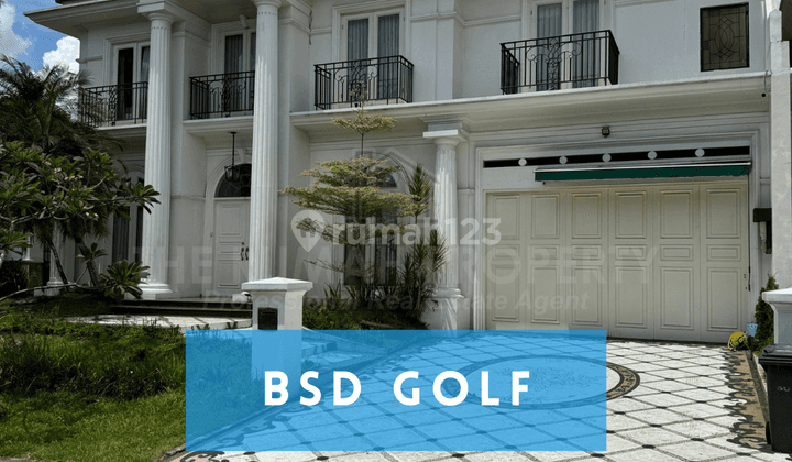 Rumah Mewah Siap Huni Dalam Komplek Bsd Bukit Golf Bsd Lingkungan Tenang 1