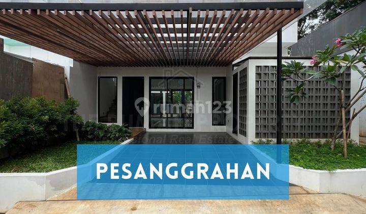 Rumah Baru Modern Minimalis 2 Lantai Siap Huni SHM Pesanggerahan Jakarta Selatan 1