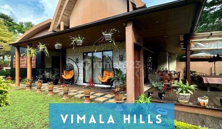 Villa Vimala Hills Full Furnished Terawat Interior Mewah Puncak Bogor 1