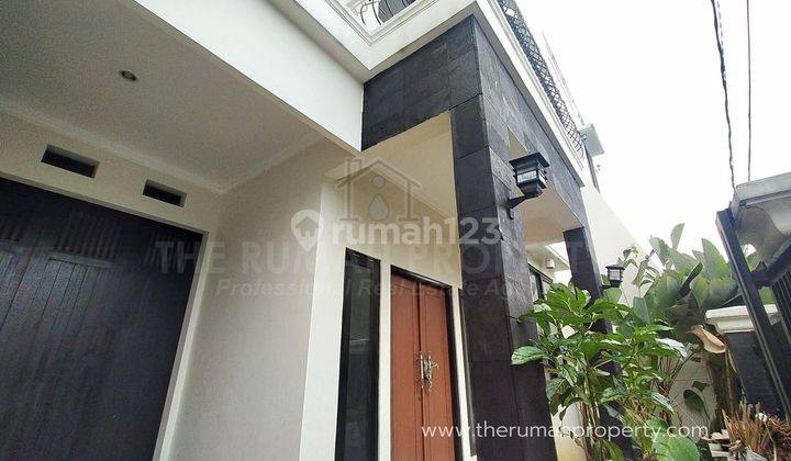 Rumah Modern Minimalis Single Hoese Siap Huni Ada Balkon Kalibata Jaksel 1