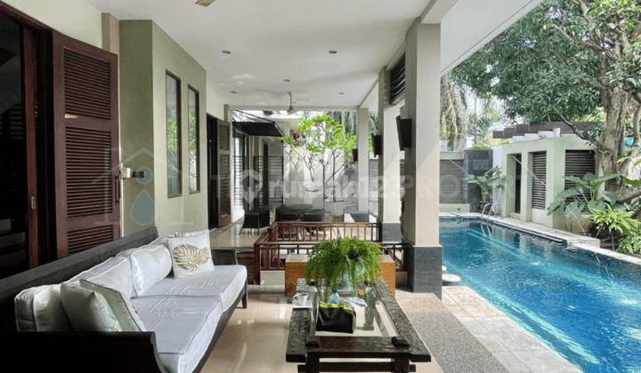 Rumah Private Pool Bagus Hadap Utara Kemang Ampera Jaksel 2