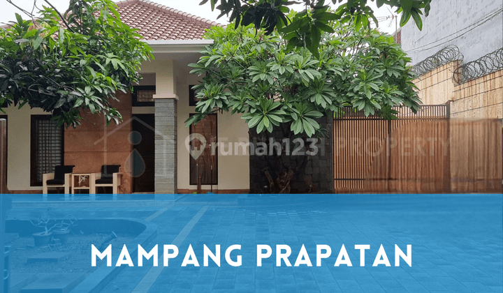 Rumah Full Furnished Harga Murah Mampang Prapatan Tanah 521 Meter 1