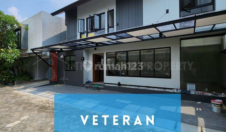 Rumah Baru Modern Dalam Townhouse Veteran Jakarta Selatan 1