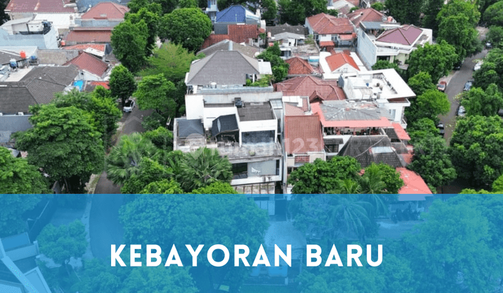 Rumah Dalam Komplek Dekat Taman Kebayoran Baru Dekat Blok M Dan Fancit 1