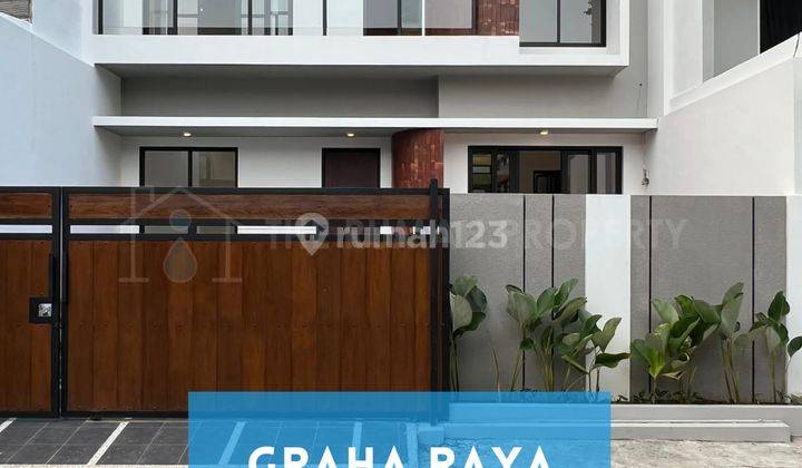 Rumah Modern 2 Lantai Graha Raya Bintaro Tangerang Selatan 1