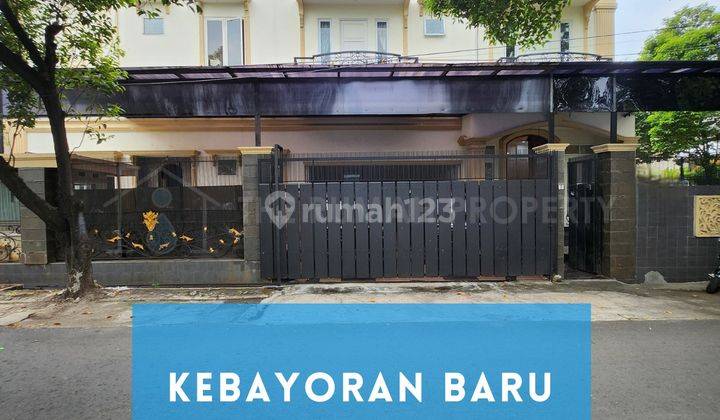 Rumah Hook Dalam Komplek Kebayoran Baru Semi Furnished 1