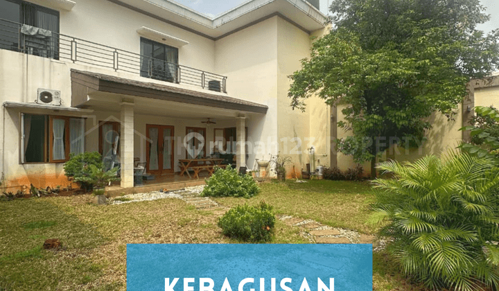 Rumah Dalam Townhouse Kebagusan Hlaaman Belakang Luas 1