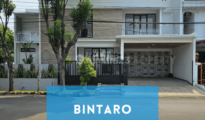 Rumah Baru Modern Minimalis Dalam Cluster Bintaro Sektor 9 Jalan Lebar 1